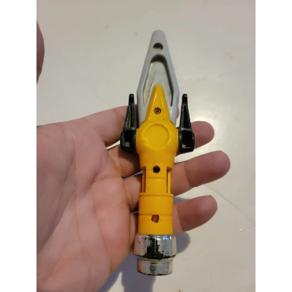 Power Rangers POWER BLASTER 5 in 1 Axe Weapon, Megazord sabertooth Dagger 1994